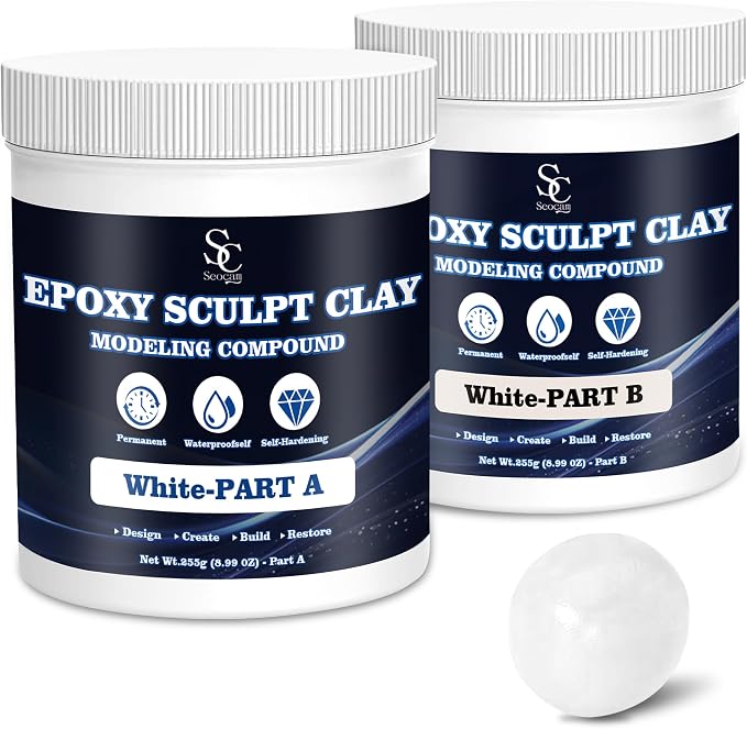 Epoxy Putty Sculpt Clay, 2 Part A & B - Image 9