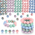 ASTARON 100 Pcs 15mm Silicone Beads by ASTARON