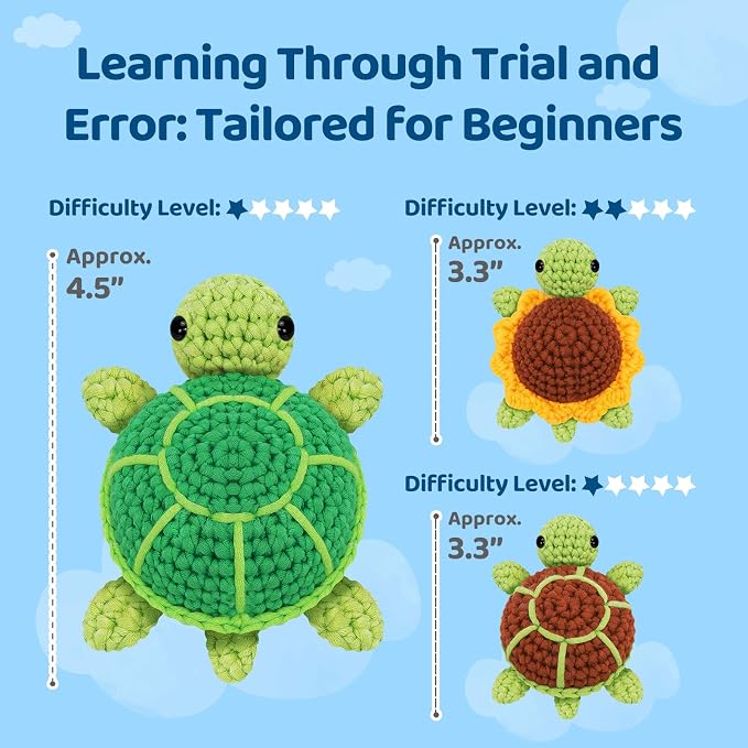 Mewaii Beginner Crochet Kit - Image 5