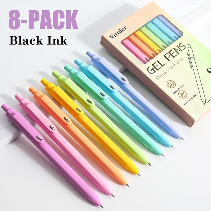 Piochoo Gel Pens, Cute Color Pens - Image 2