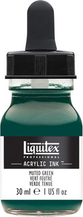 Liquitex Professional Acrylic Ink, 1-oz Jar, Muted Green by Liquitex