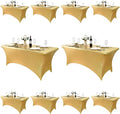 10-Pack 6ft Spandex Table Covers by Unknown