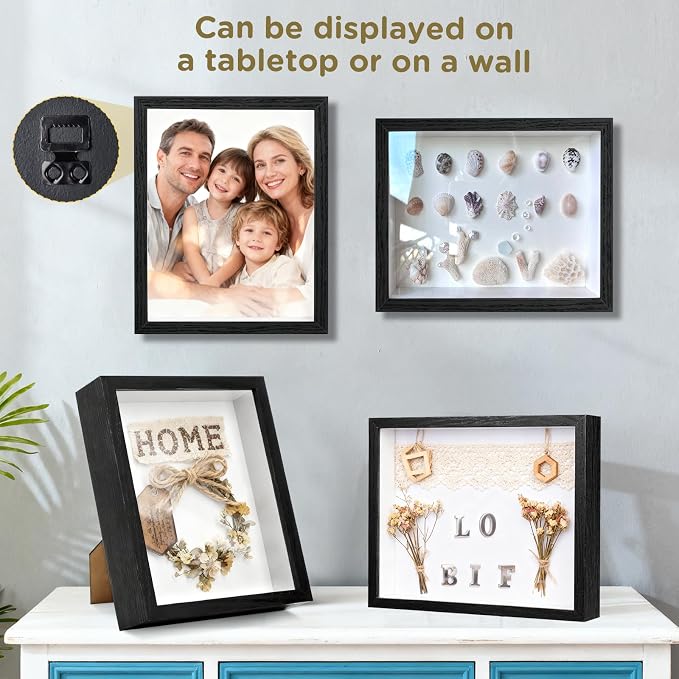 2 Pack Shadow Box Frame 11"x 14" - Image 5
