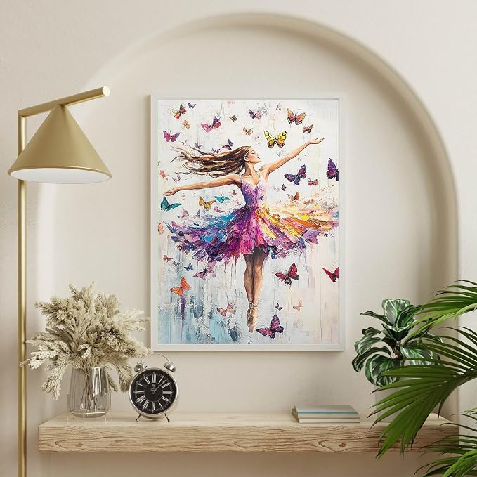 Dancing Girl Diamond Art Painting Kits - Image 2