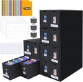 Card Storage Box, 11000+ Trading Card Storage 2000+ Toploader Card Storage Box by HIMOMO