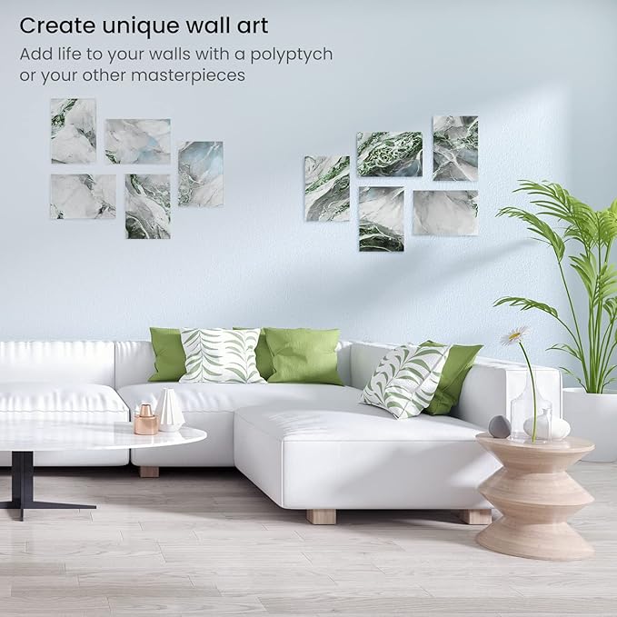 ARTEZA Canvas Panels, 8 x 10 in, 100% Cotton Pre-Primed Canvas Boards - Image 6