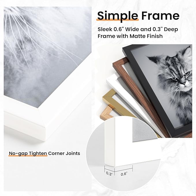Venusmiles 15 Pack Picture Frames Collage Wall Decor, Gallery Frame Set - Image 5