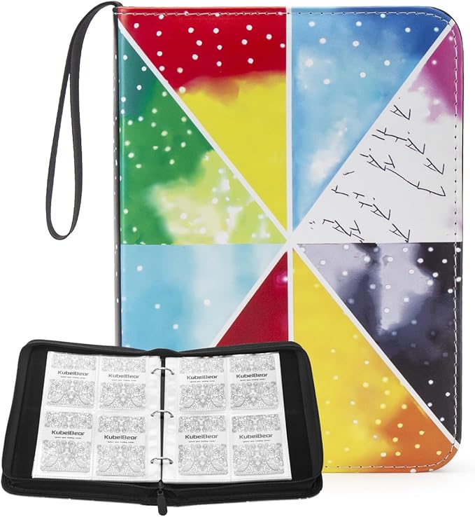 Card Binder – 400 Capacity, Zippered Trading Card Holder by Unknown