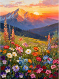 Clendo Landscape Paint by Numbers Kit by Clendo