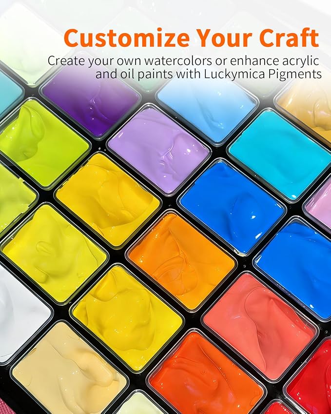Mica Powder, 6 Colors Pearlescent Pigment Powder - Image 3