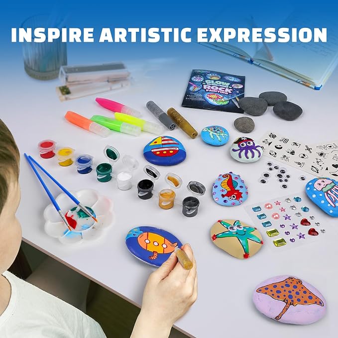 EPUMP Rock Painting Kit for Kids - Image 4