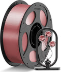 ANYCUBIC PETG Filament 1.75mm, 3D Printer Filament, Translucent and Vibrant, Dimensional Accuracy +/- 0.02mm, Print with Most FDM 3D Printers, 1KG Reusable Spool, Clear Pink