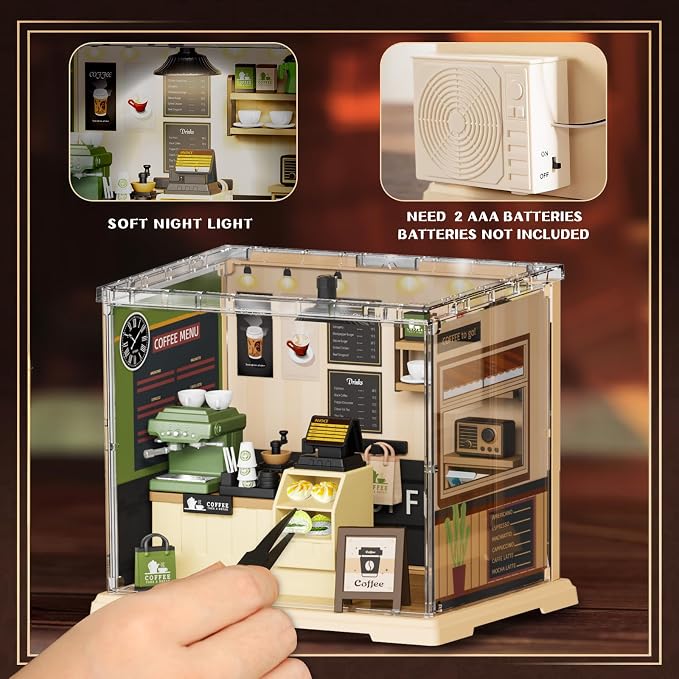 Coffee Shop Mini Model Kits - Image 3