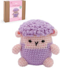 HOUSE CREATIVITY Crochet Kit for Beginners, Make a Fluffy Sheep, Amigurumi by HouseCreativity