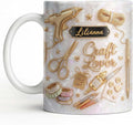 Personalized Craft Lover Mug by ALMAGEMSUS