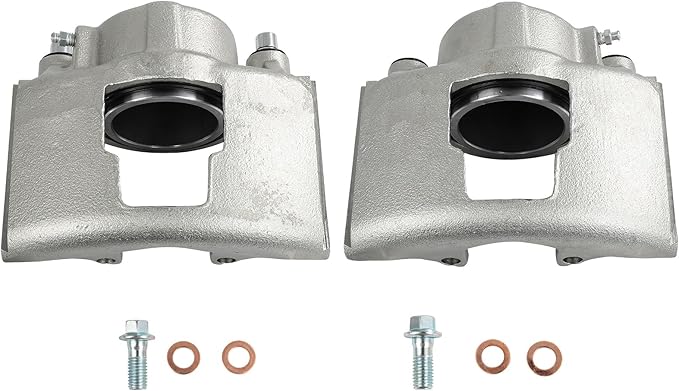 SCITOO 184348 184347 Front Left & Right Brake Calipers Without Bracket For Chevrolet For Express 2500/For Express 3500/For K3500,For Dodge For Ram 2500/For Ram 3500,For GMC For C3500/For K3500