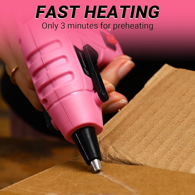 Mini Hot Glue Gun Kit：DEKOPRO 20Watt High Temp Glue Guns Tool - Image 8