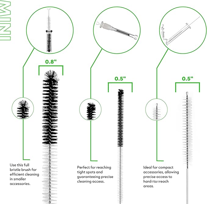 Pipe Perfect Mini Brush Set – 7-Piece Precision Cleaning Kit - Image 4