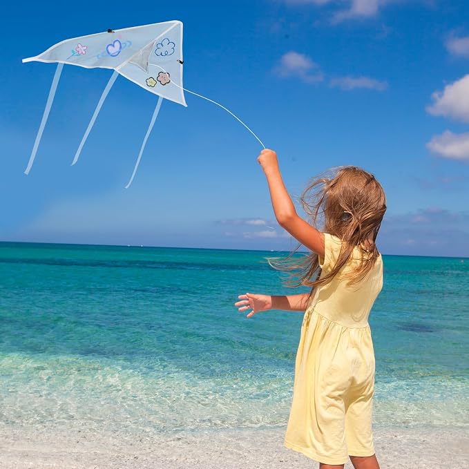 Libima 40 Pieces DIY Blank Kite - Image 5