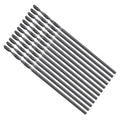 Drill Bit, 0.3mm Cutting Diameter, 4241 HSS Nitriding Black 118° Cutting Angle Versatile Jobber Bits - (Applications: for Drilling Plastic Wood Soft Metal), 12-Pieces
