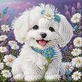 Diamond Painting Kits For Adults, Dog Special Shape Diamond Art Kit, 12X12in | by Unknown