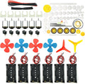 EUDAX 6 Set Rectangular Mini Electric 1.5-3V 24000RPM DC Motor by EUDAX