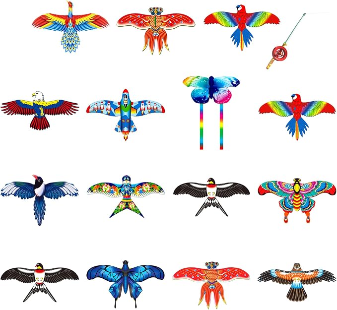 Dynamic Kites 3D Fishing Rod Line Kites Kites Easy Flying Toy Frameless Kites - Image 3