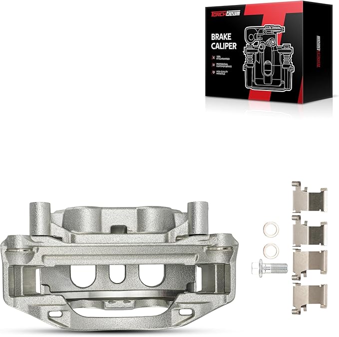 Torchbeam Rear Brake Caliper Left for Chevrolet Silverado 2500 HD 2011-2019, GMC Sierra 2500 HD 2011-2019, Chevrolet Silverado 3500 HD 2011-2019, Rear Left Caliper Replace # 18B5307