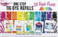 Tulip One-Step Tie-Dye Kit Refills, Rainbow Tie Dye, 30 Pack by Tulip