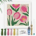 Doodlream Tulips DIY Punch Needle Embroidery Kit by Doodlream