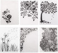 6Pcs Flower Snowflake Plastic Embossing Folder DIY Craft Template Molds Stamp by QSZKeer