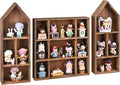 Ikee Design 3 Pcs Set Wooden Shadow Cubby Box Display Shelf Organizer Storage by IkeeDesign