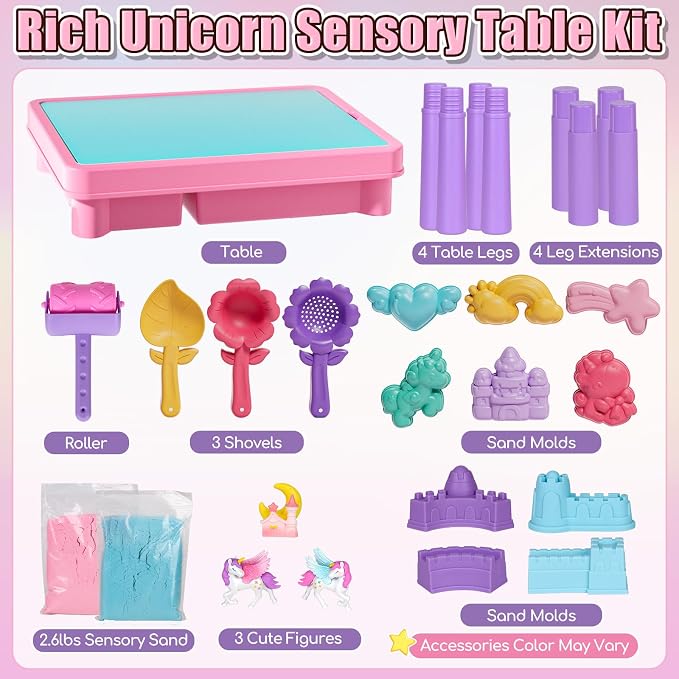 Lehoo Castle Unicorn Sensory Table - Image 4