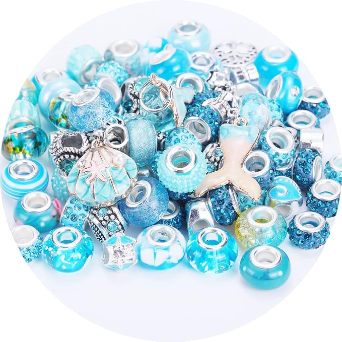 European Large Hole Spacer Charm Beads - Image 6
