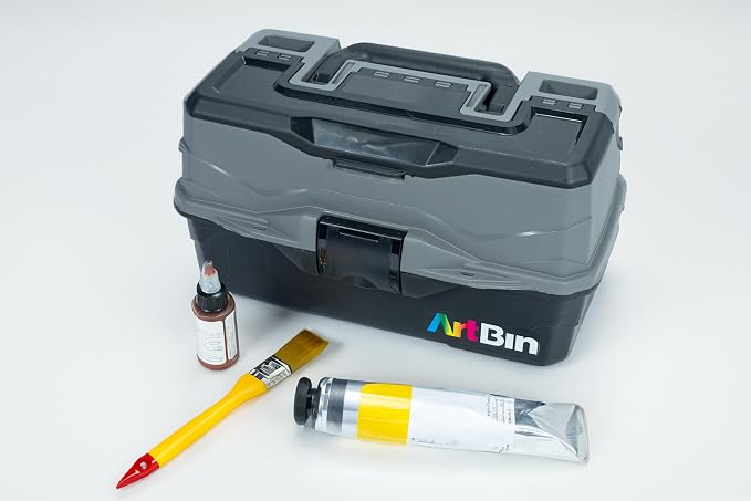 ArtBin 6892AG 2-Tray Art Supply Box, Portable Art & Craft Organizer - Image 3