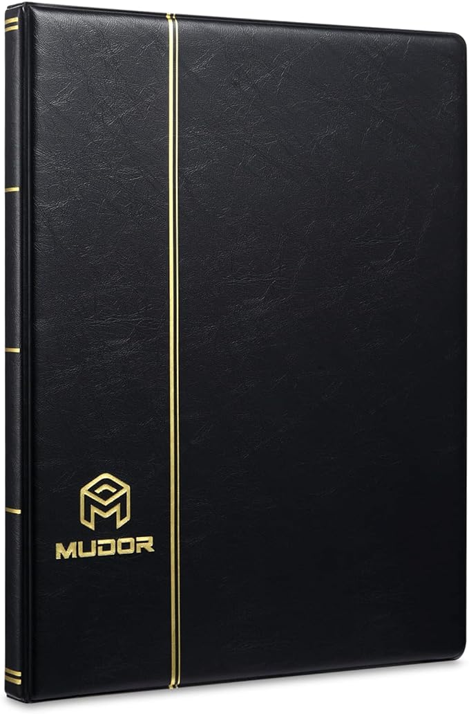 MUDOR 7 Rows Stamp Collection Book, Stamp Albums - Image 2