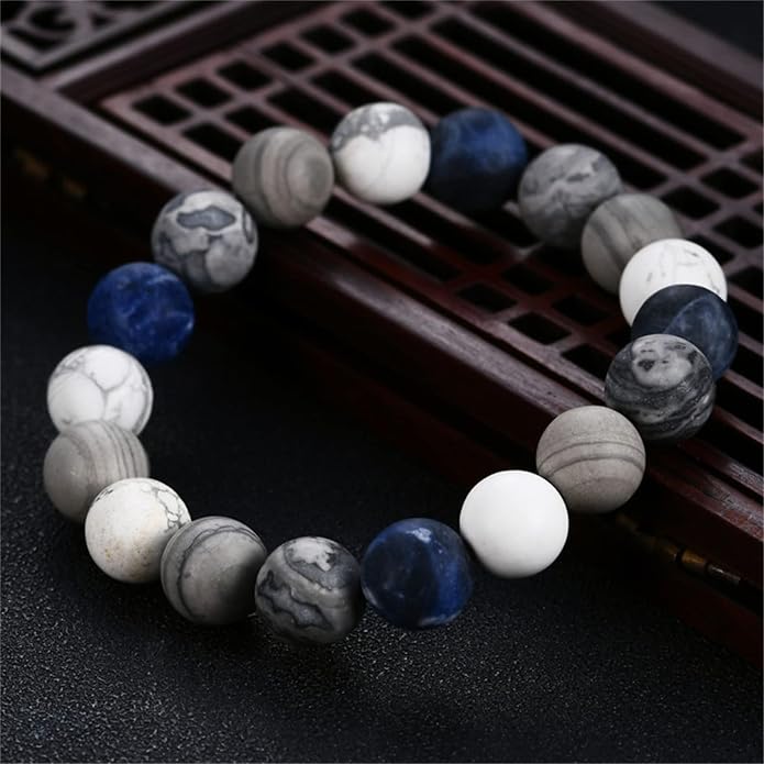ONLYJUMP Planet Bracelet Solar System Universe Galaxy Bracelet Handmade Natural - Image 3