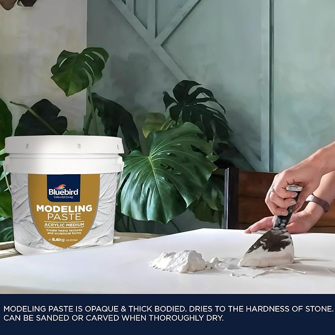 Bluebird Thick Modeling Paste White 4 Liter / 5.6 kg - Image 2