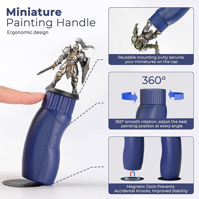 Nicpro Professional Miniature Painting Kit - Image 4