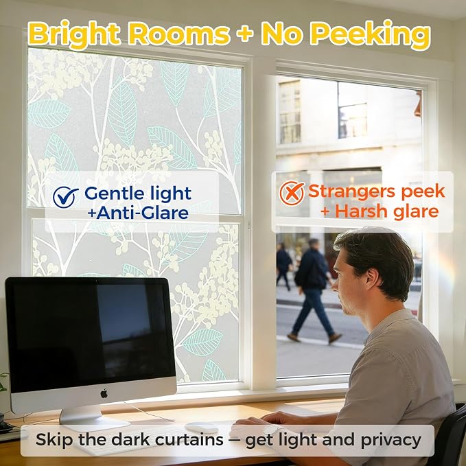 OHTMERU Window Privacy Film Decorative - Image 2