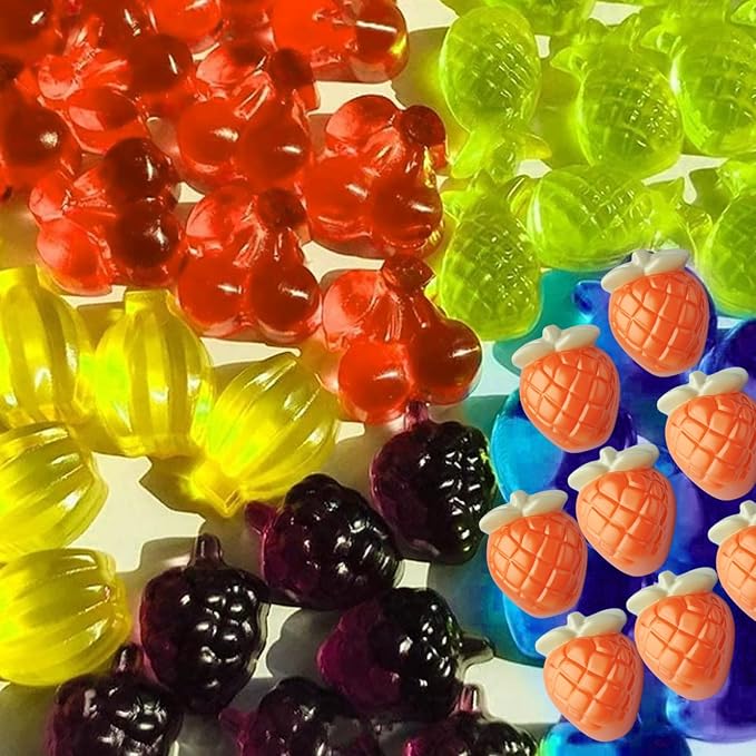 Palksky 4PCS Fruit Snack Molds Silicone, Gummy Molds Trays - Image 3