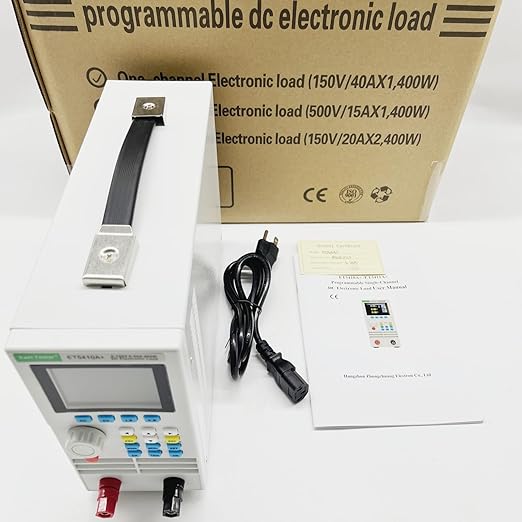 Electronic Load Tester 400W 150V 40A Programmable DC Battery Capacity Load Detector Constant Current Voltage USB Testers for Power Supply Switch Charger