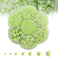 5600PCS Half Round Pearls Flatback Imitation Pearls by MLGDA