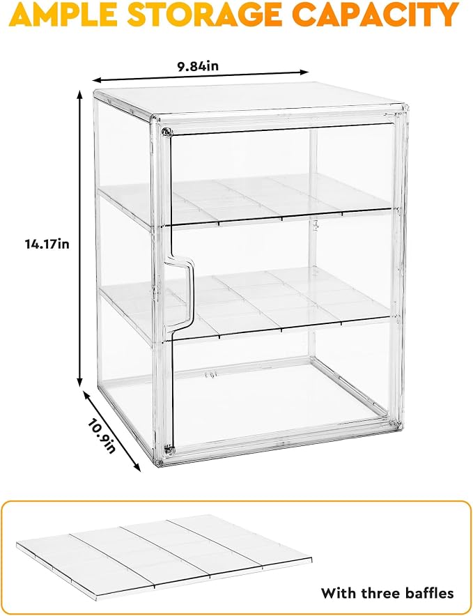 MEI NIAN Pastry Display Case, Bread Box - Image 2