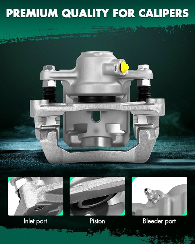 SCITOO 19B7029 Rear Left Disc Brake Caliper Assembly w/Bracket For Subaru For Crosstrek/For Forester/For Impreza/For XV Crosstrek