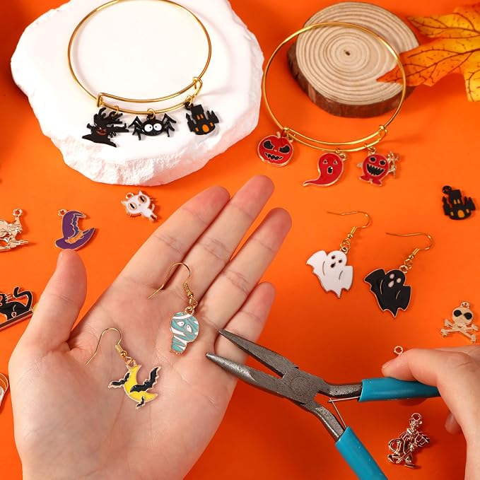 SANNIX 350Pcs Halloween Charms - Image 4