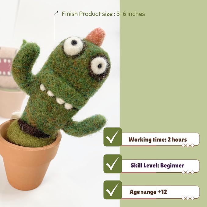 Woolbuddy Needle Felting Starter Kit - Image 5