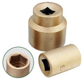 CS Unitec | Non-Sparking & Non-Magnetic Aluminum Bronze Impact Socket Set | 1-15/16 inch 6 Point Socket, 3/4 inch Drive