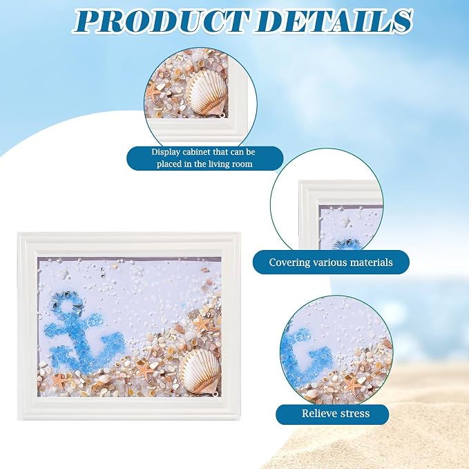 CIYOJA Sea Glass Stained Glass Kit Anchor – DIY Craft Kit - Image 5
