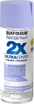 Rust-Oleum Painter's Touch 2X Ultra Cover Spray Paint, Satin French Lilac | by Rust-Oleum
